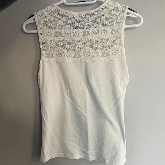 Garage White Tanktop - Picture 3 of 3